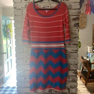 Lilly Pulitzer sweater dress.